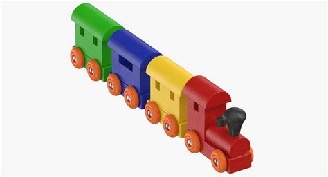 3d Toy Train Model Turbosquid 1375630
