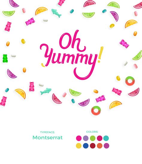 Oh Yummy Rebranding On Behance