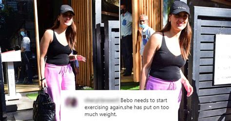 Kareena Kapoor Khan Trolled Over Visible Weight Gain In Latest Video Netizens Say “bebo Needs