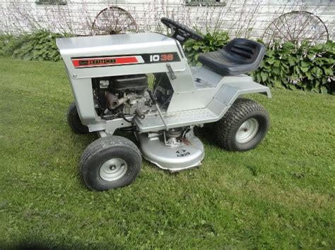 1974 Sears Craftsman Lt 10 36 Riding Mower Collectors Weekly