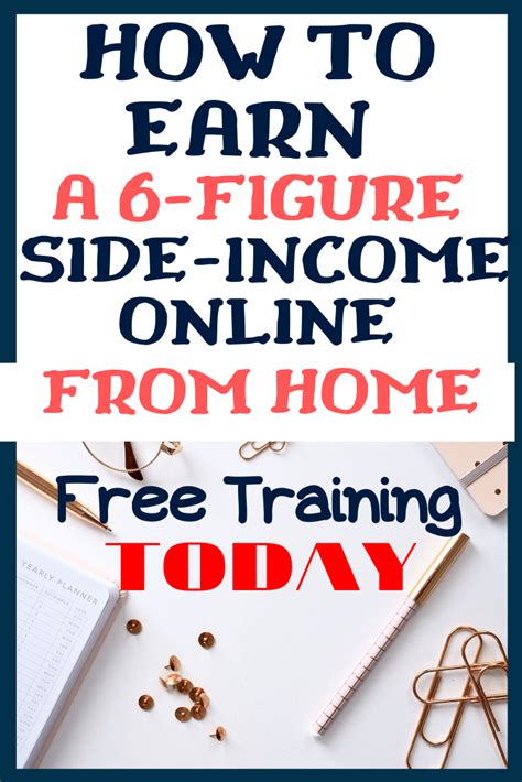 Maybe you would like to learn more about one of these? How to Earn a 6-figure Side Income from home TODAY! | Side income, Work from home careers ...