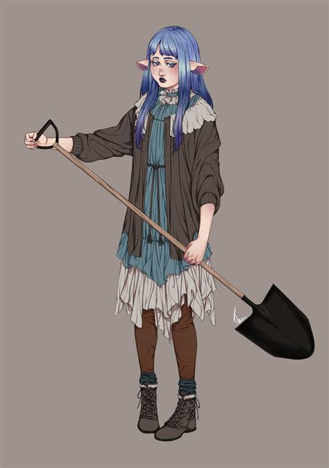 Rf Lily The Grave Cleric For Unumerous Estimate443 Rcharacterdrawing