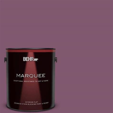 Behr Marquee 1 Gal M110 7 Euphoric Magenta Flat Exterior Paint