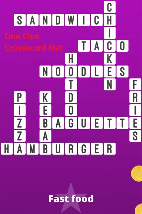 A sweet baked food 2. Fast Food Bonus Puzzle - Get Answers for One Clue ...