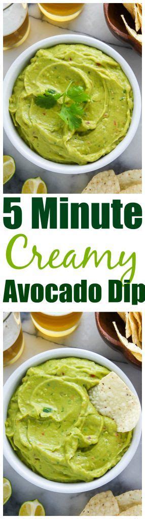 Creamy Avocado Dip Baker By Nature Recipe Avocado Recipes Food