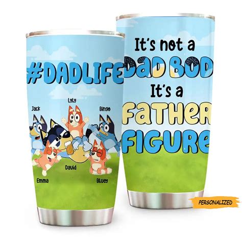 Bluey Its Not A Dad Bod Its A Father Figure Personalized Etsy