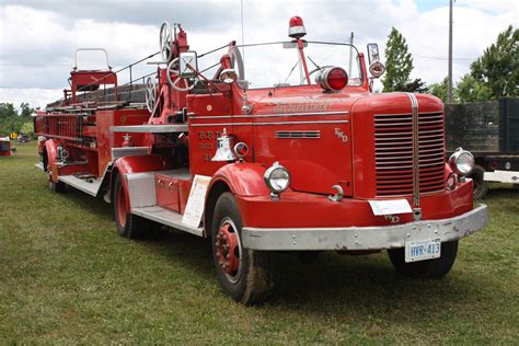 1952 Fwd Aerial Ladder Fire Truck Richard Spiegelman Flickr