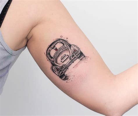 Back Of Old Car Tattoo Best Tattoo Ideas Gallery