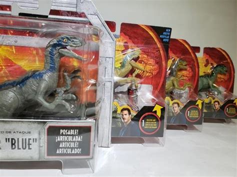 Jurassic World Full Raptor Squad Blue Delta Echo Y Charlie En México Clasf Aficiones Y Ocio