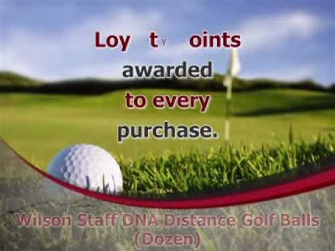 Wilson Staff DNA Distance Golf Balls Dozen YouTube