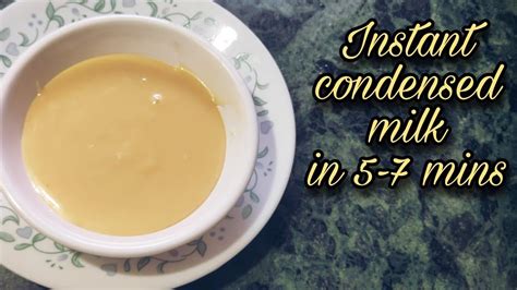 How to make condesed tofee hard. How to make Instant condensed milk in just 5-7 mins ...