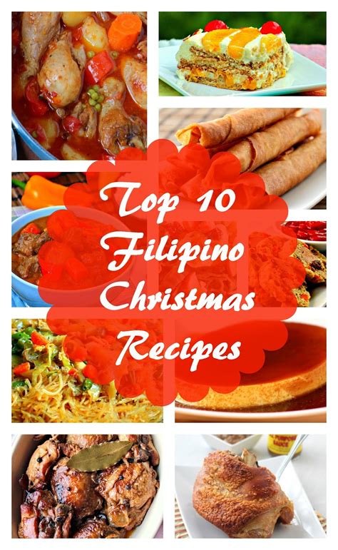 The filipino christmas tradition won't be complete without noche buena (christmas eve dinner). Filipino Christmas Dishes : I Love Philippines Christmas ...