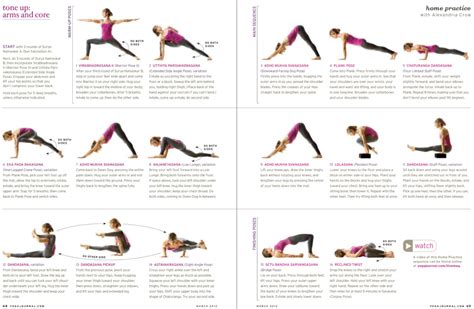 Tone Up Arms And Core Yoga Sequence By Yoga Journal March 12 Yoga