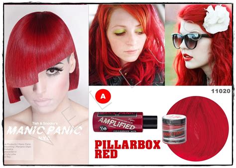 Manic Panic Amplified Pillarbox Red Vellus Hair Studio 83a Tanjong