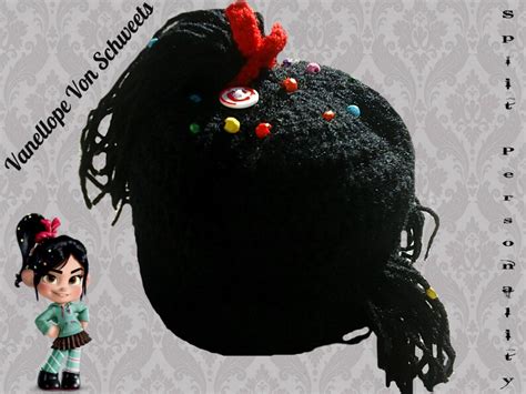 Vanellope Von Schweetz Crochet Hair Hat Etsy