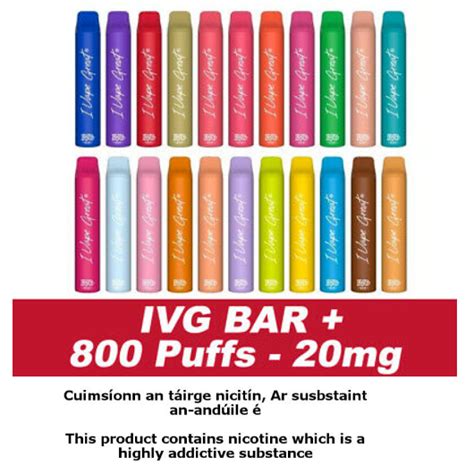 Ivg Bar Plus 800 Disposable Vape Bnkk Vape