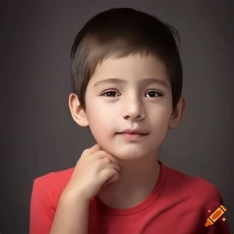 Portrait Of A 9 Year Old Boy
