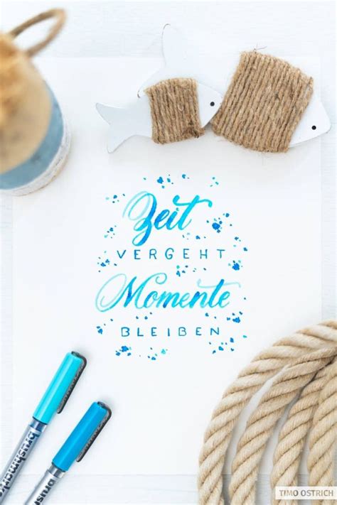 Maybe you would like to learn more about one of these? Zeit vergeht, Momente bleiben - Handlettering lernen in ...