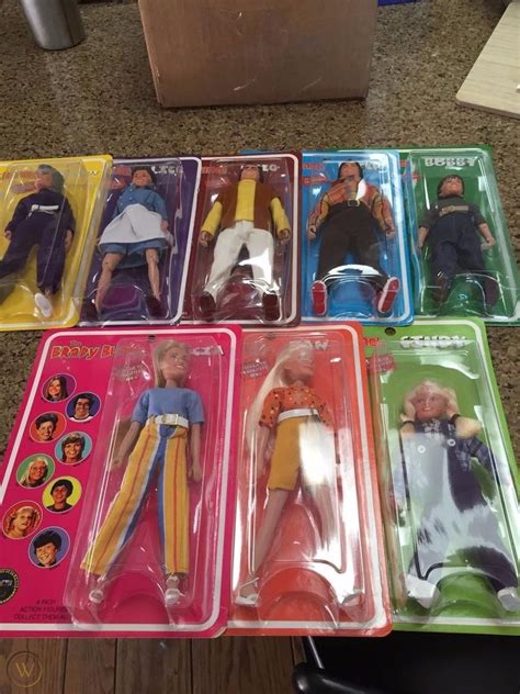 The Brady Bunch Complete Set Free Shipping Toy Tv 8 Retro Mego 8