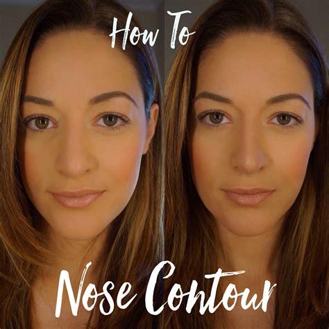 How to contour a flat nose. Beauty Tip Tuesday: Nose Contouring