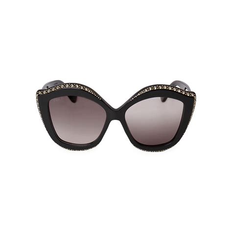 Gucci Crystal Sunglasses Gg0118s Black Luxity