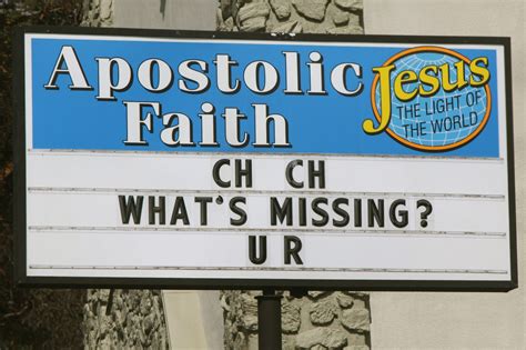Funny Church Bulletins