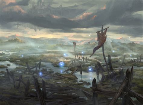 Magic The Gathering Swamp Art