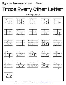 Choose a letter of the day, and have your writing is a hugely important life skill. Alphabet Letter Tracing On Primary Writing Lines by A ...