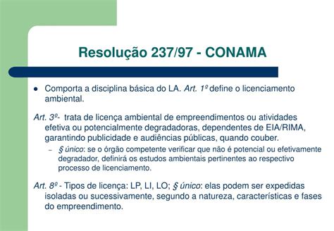 Resolução Conama N 237 1997