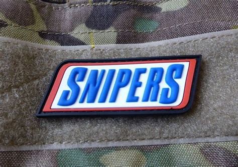 Snipers Pvc Patch Jtg