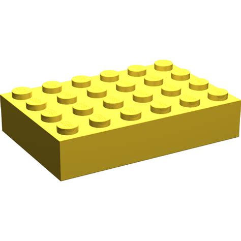 Lego Yellow Brick 4 X 6 2356 Brick Owl Lego Marketplace
