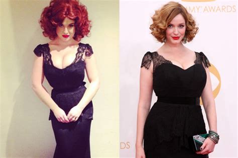 Breast Costume Ever Busty Kelly Osbourne Dresses Up As Mad Men Pin Up