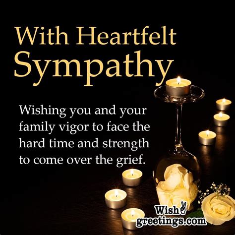 Heartfelt Sympathy Messages Wish Greetings