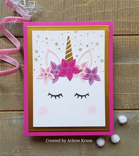 Unicorn Birthday Card Designs