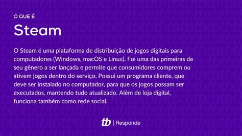 O Que é Steam Tecnoblog