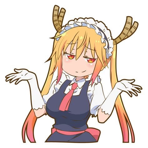 Miss Kobayashi S Dragon Maid Tohru Sticker Sticker Mania