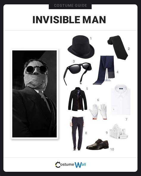Dress Like Invisible Man Costume Halloween And Cosplay Guides