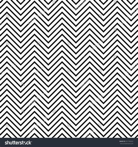 Black White Seamless Zig Zag Line Stock Vector Royalty Free 551799322