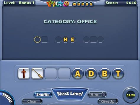Pictowords Screenshots For Windows Mobygames
