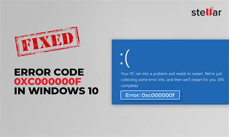 How To Fix Error Code 0xc000000f In Windows 1011 2024