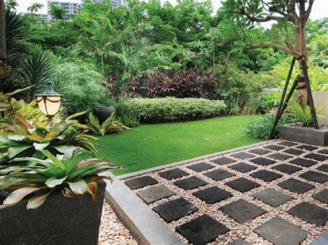 49 Desain Taman dan Kolam Untuk Halaman Rumah Minimalis - Rumah Minimalis
