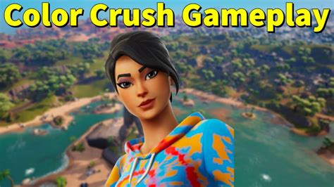 Color Crush Gameplay Fortnite No Commentary Youtube