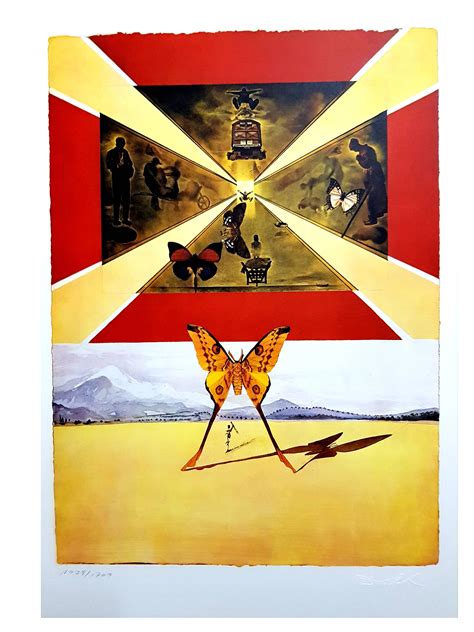 Salvador Dalí­ Salvador Dali Warriors Dream Original Colour