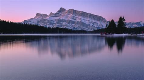 Mountain Reflection Lake Body Of Water 4k Wallpaperhd Nature