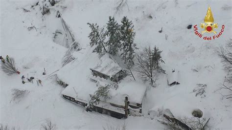 Avalanche Buries Italian Ski Resort Rescue Operations Underway