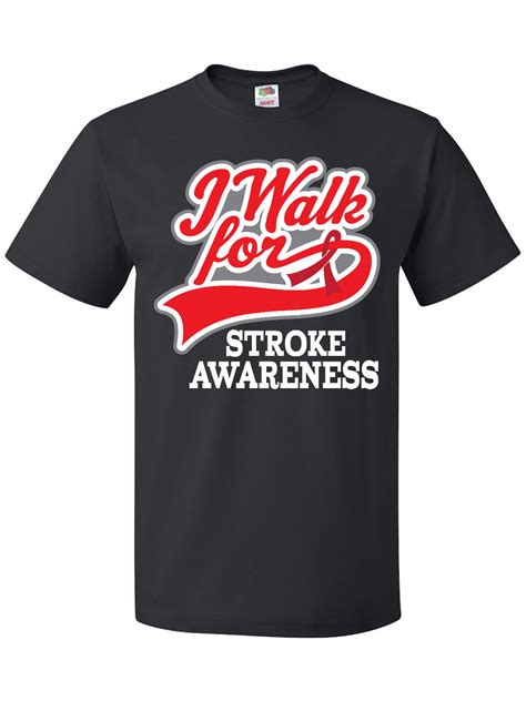 Inktastic Stroke Awareness Walk T Shirt