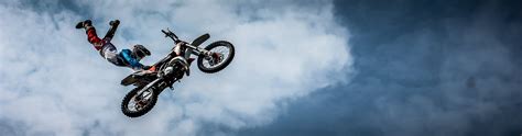 Man With Off Road Motorcycle Doing Tricks · Free Stock Photo