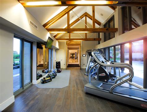 Link Room Gym At Gleneagles Private Residence Traditional Home Gym