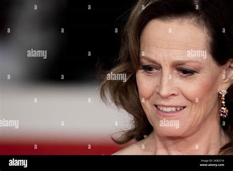 Sigourney Weaver Poses During Her Red Carpet At The 13th Edition Of The