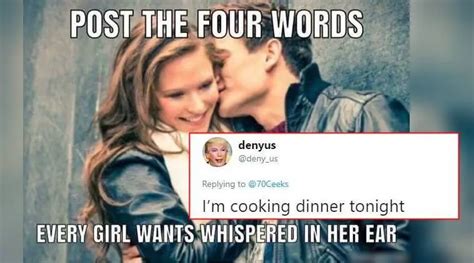 What Are The Four Words Every Girl Wants To Hear This Relationship Meme Series Will Crack You